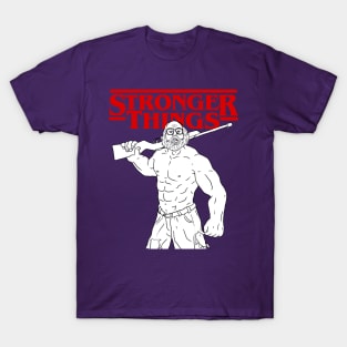 Murray Stranger Things Parody Stronger Things T-Shirt